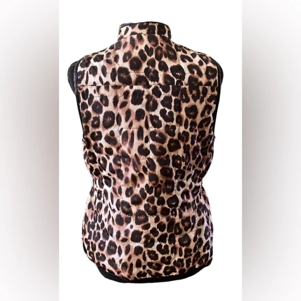 Chico’s: Animal Print Vest